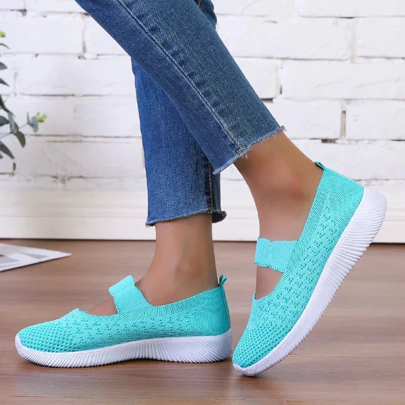 AMOZAE- -  Breathable Mesh Women Flats