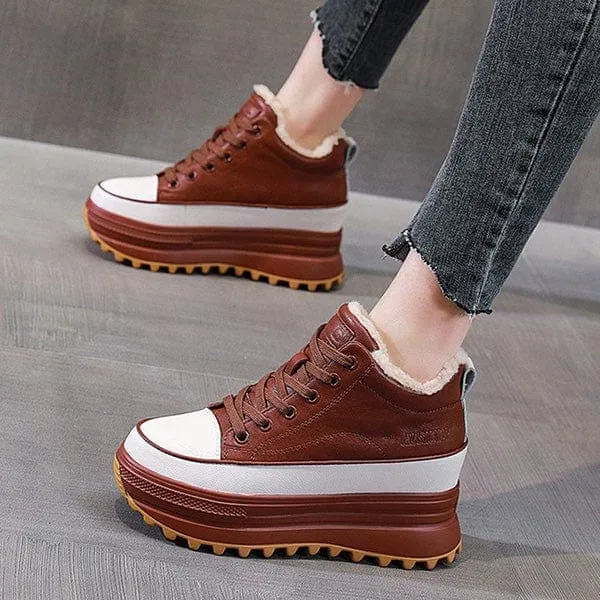 Blaise Ridged Platform Sneakers