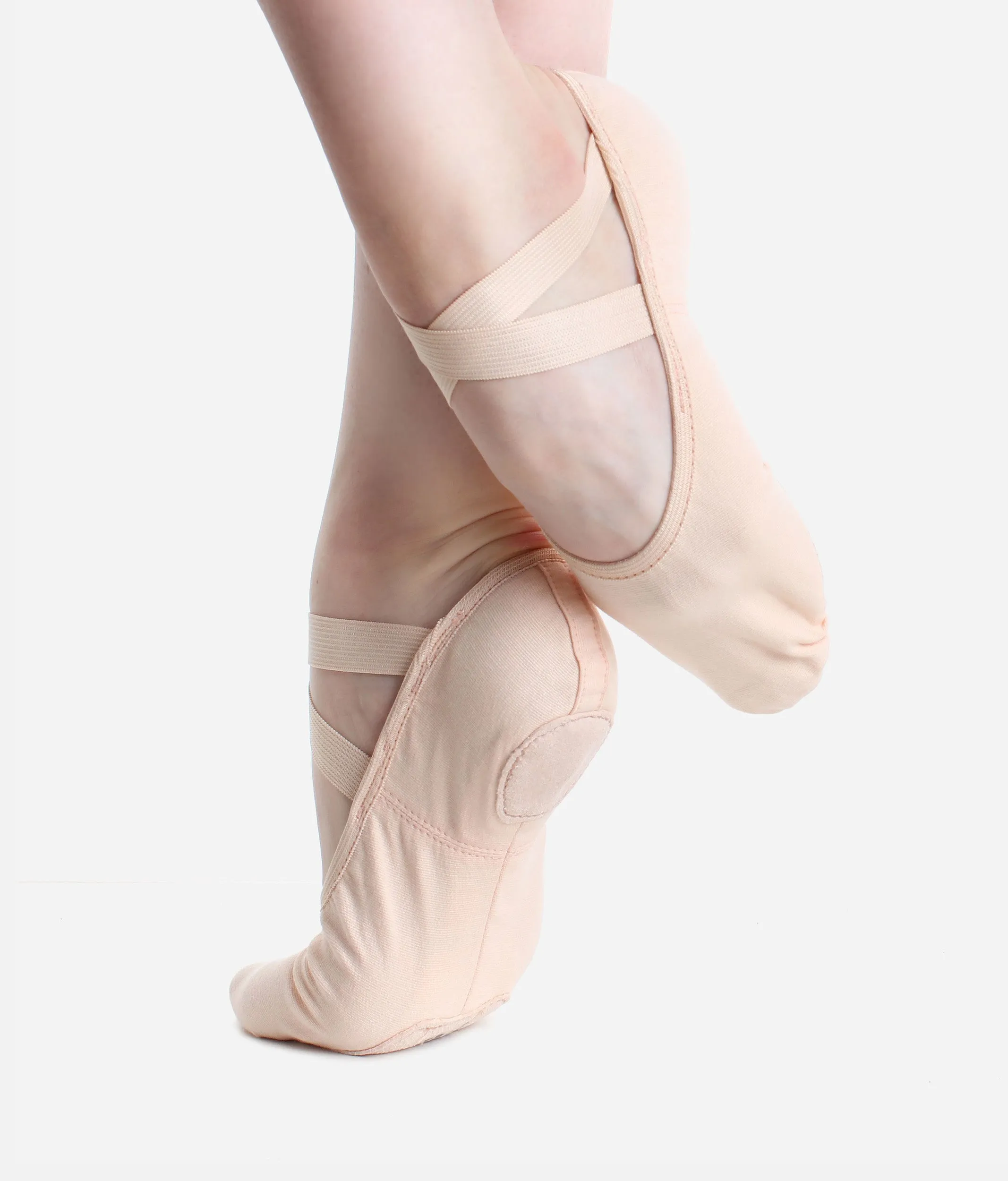 Children Stretch Canvas Ballet Shoes - VEGAN SD16VG