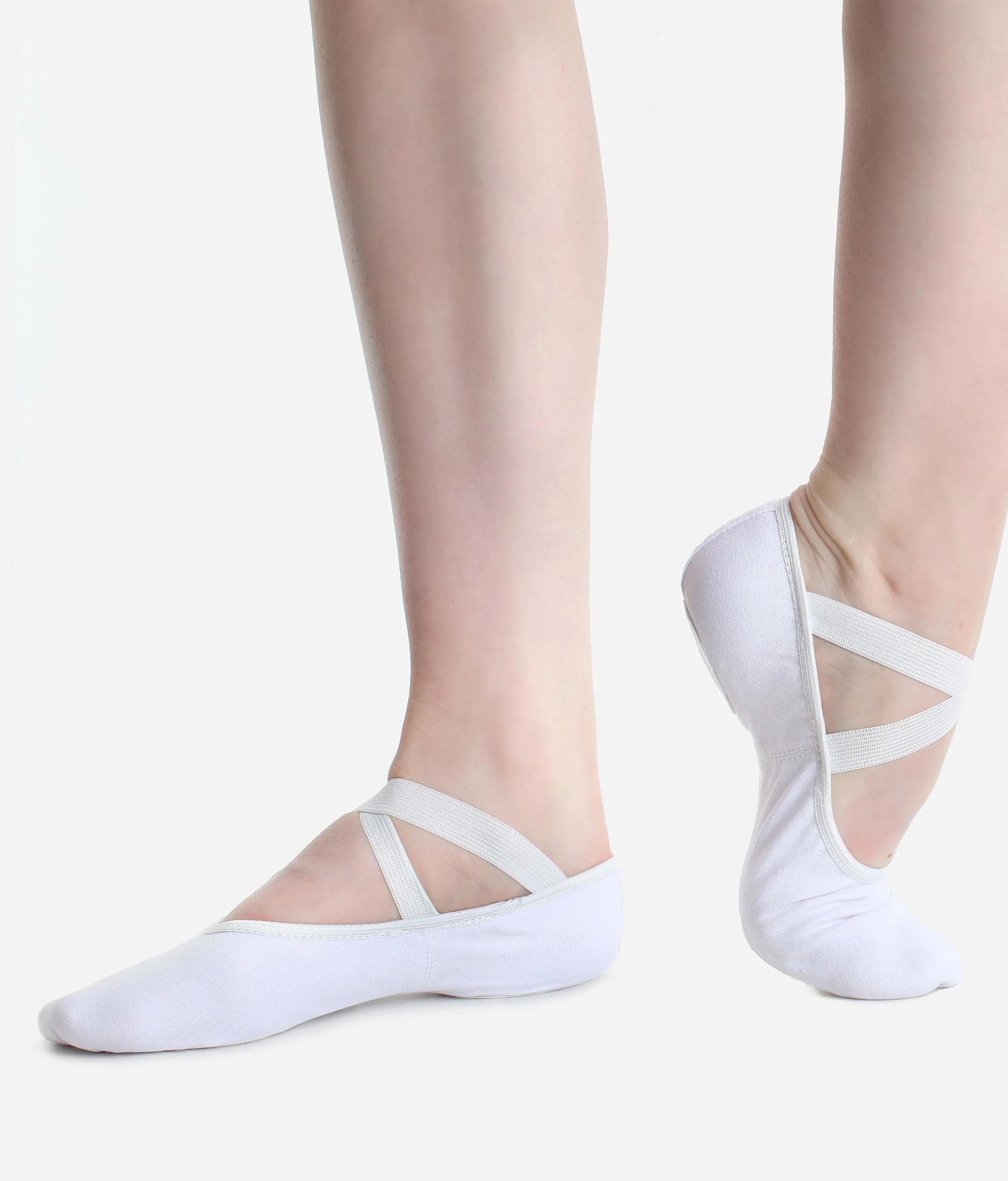 Children Stretch Canvas Ballet Shoes - VEGAN SD16VG