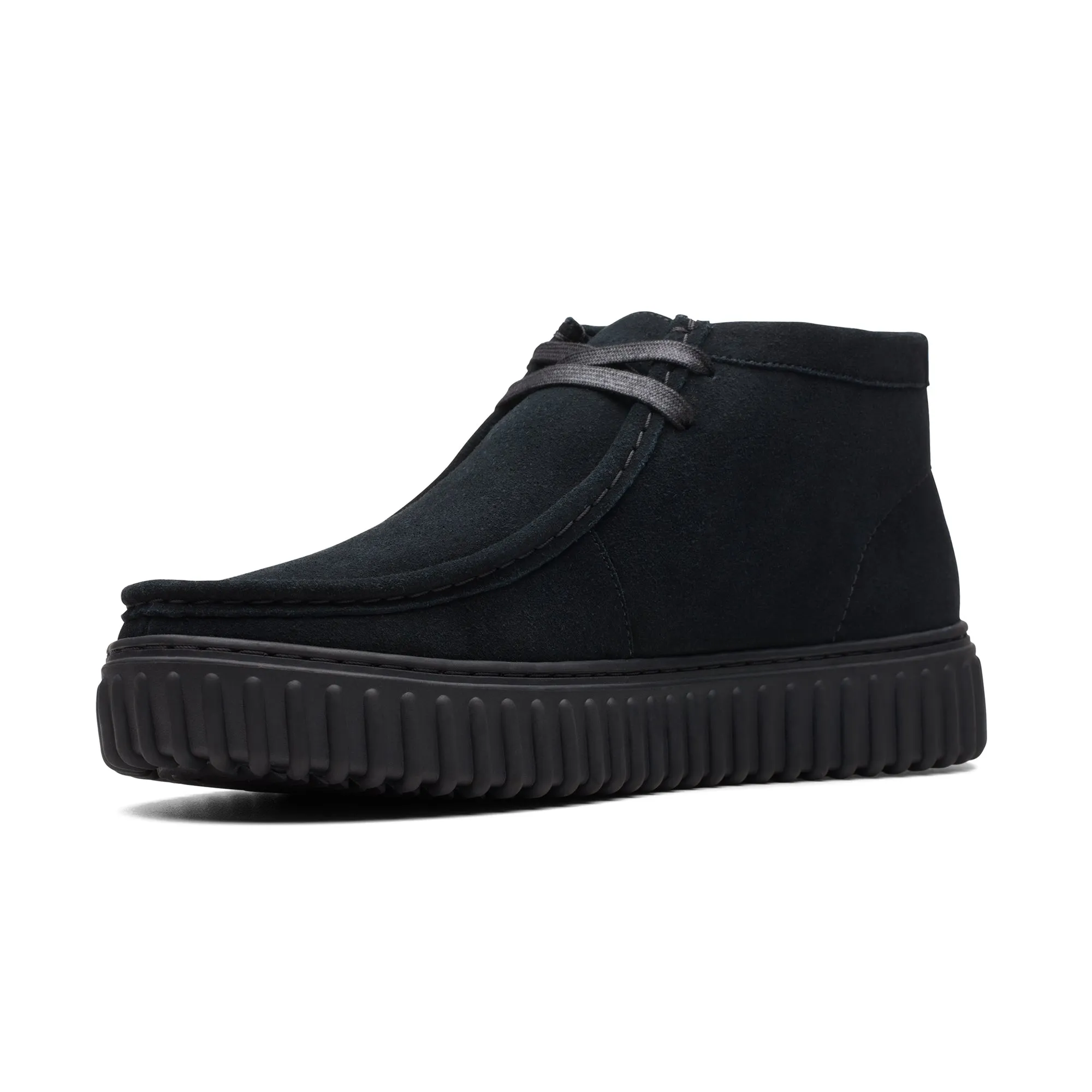 Clarks Originals Torhill Hi Suede Boots Black