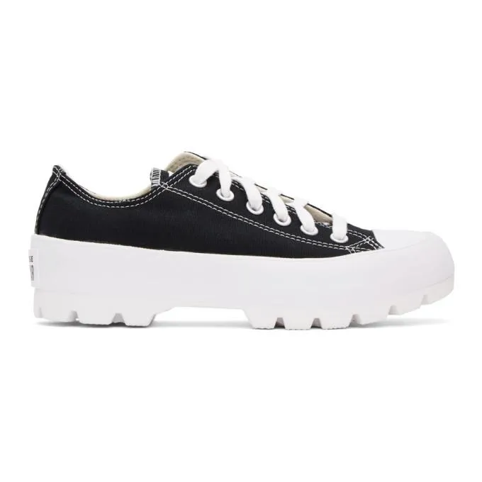 Converse Black Chuck Taylor All Star Lugged OX Low Sneakers