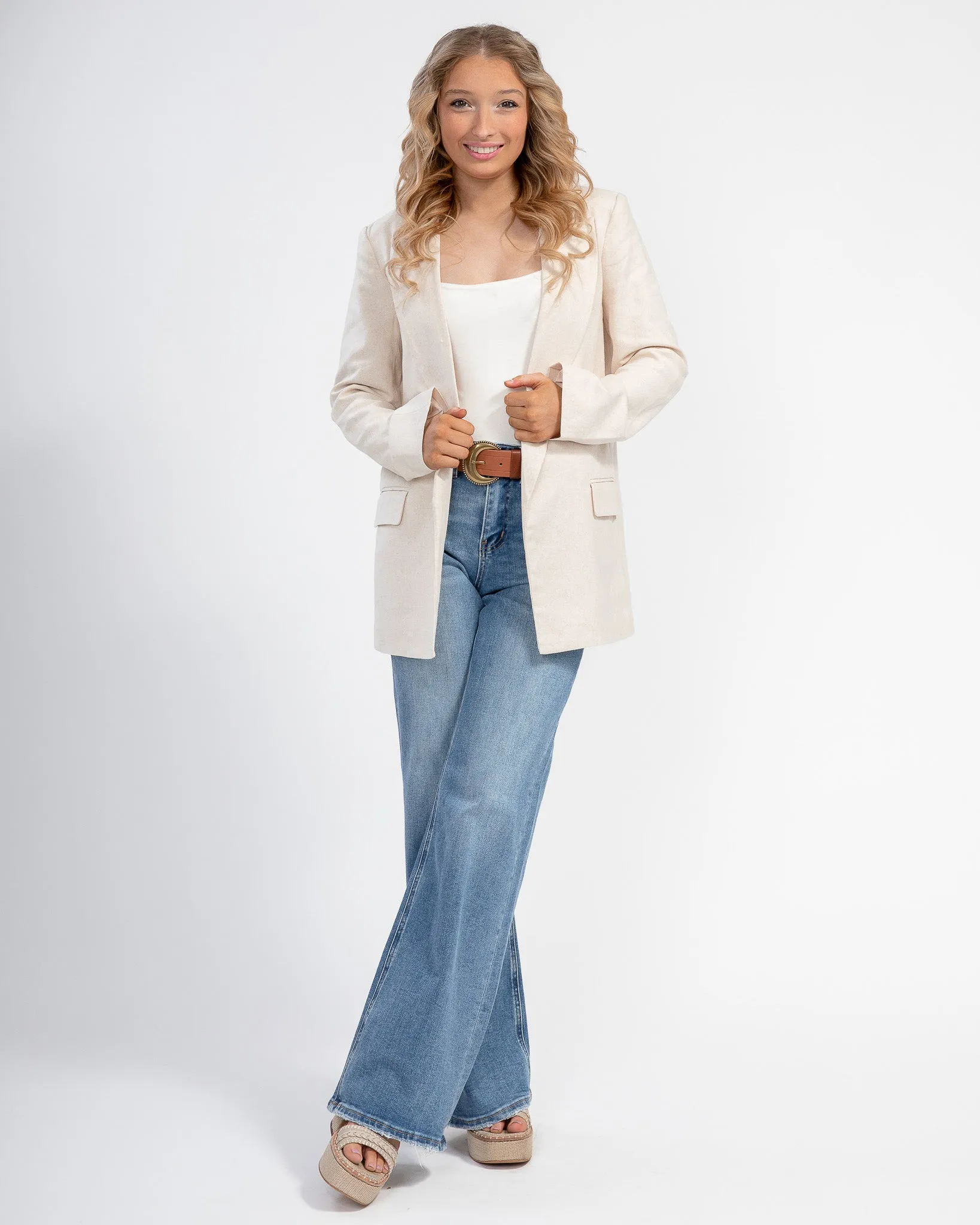 Iconic Linen Blazer