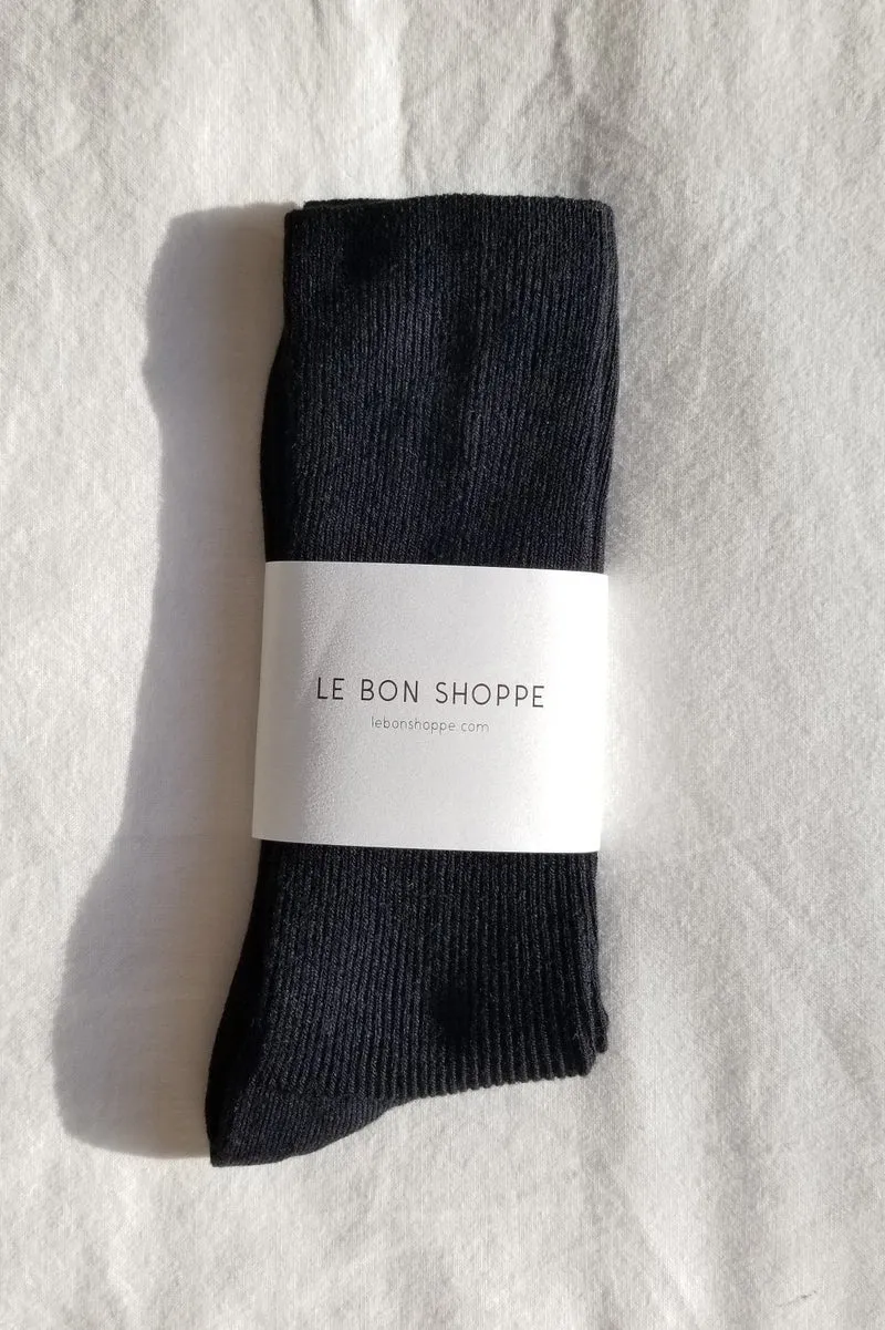 Le Bon Shoppe | Trouser Socks | Black