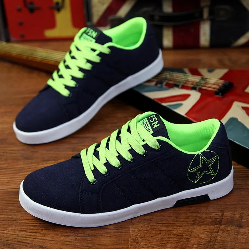 Men's Summer Casual Breathable Canvas Flats