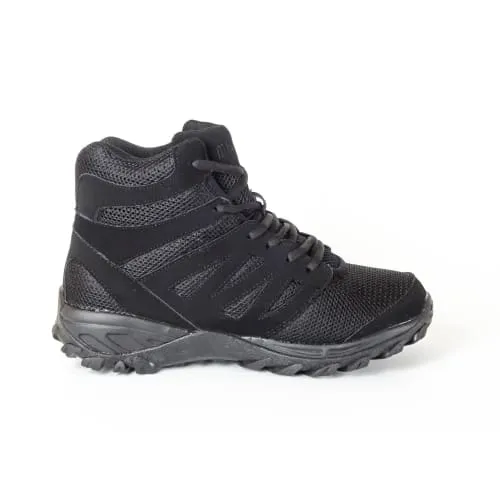 Mt. Emey 9713 Black - Men's Added-depth Mesh Walking Boots