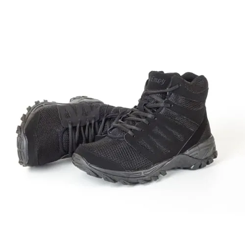 Mt. Emey 9713 Black - Men's Added-depth Mesh Walking Boots