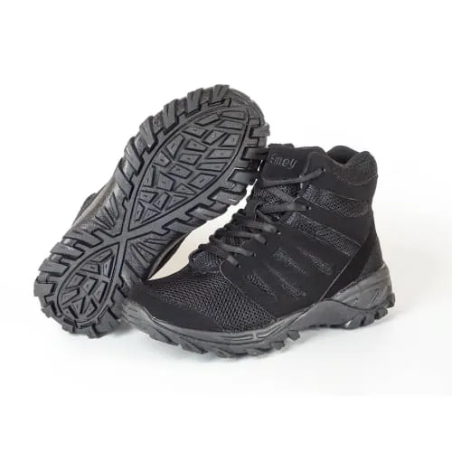 Mt. Emey 9713 Black - Men's Added-depth Mesh Walking Boots