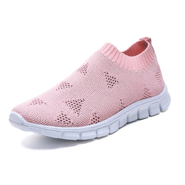 NEW! Breathable Mesh Platform Sneakers for Women