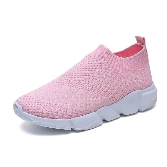 NEW! Breathable Mesh Platform Sneakers for Women