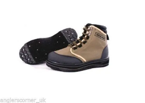 Ocean Wading Boots / For Breathable Waders / 60-83 Nylon/PVC