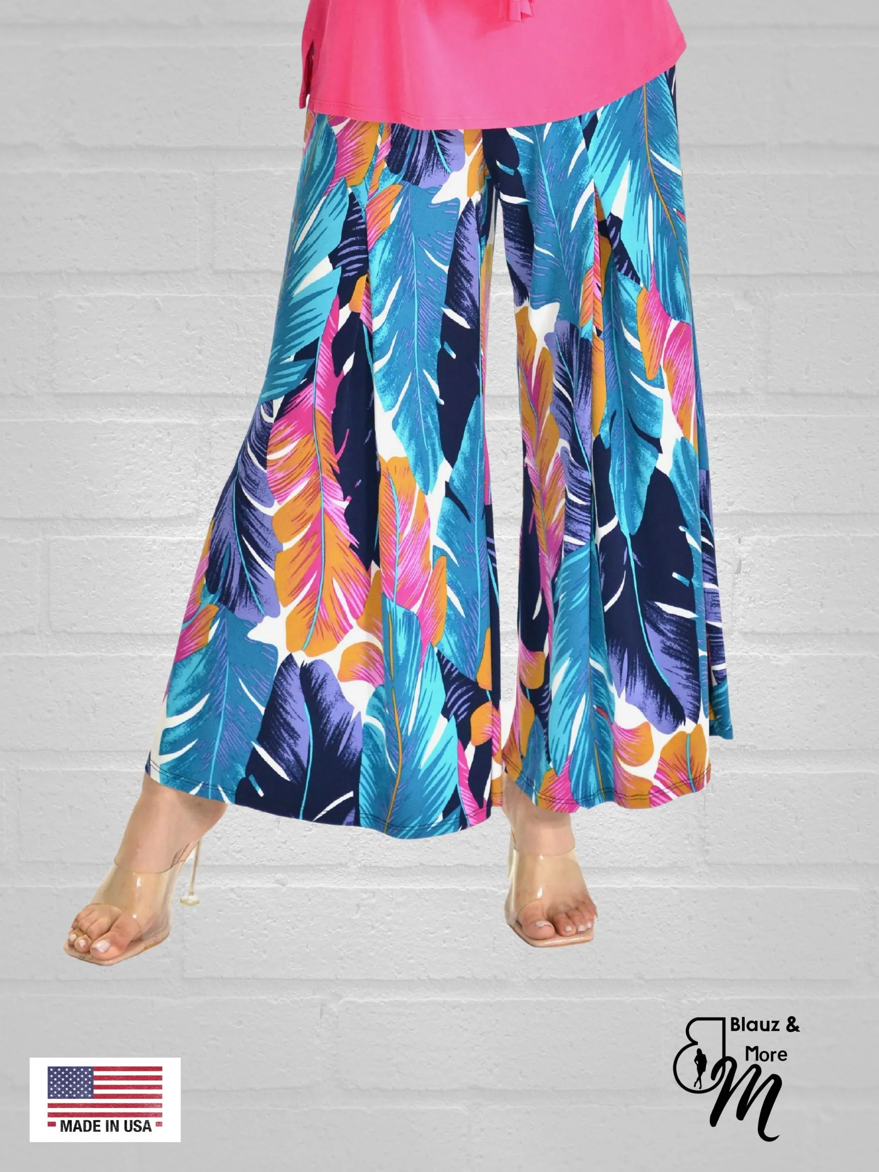 Pull On Pleated Front Gaucho - P031