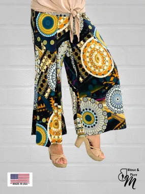 Pull On Pleated Front Gaucho - P031