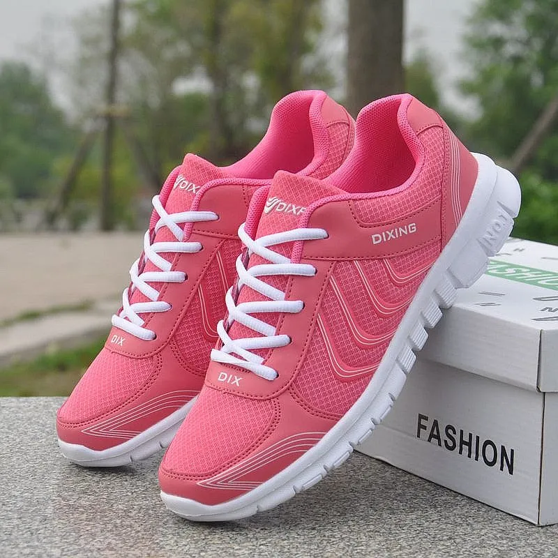 Sneakers women shoes mesh white casual shoes