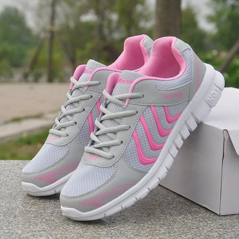 Sneakers women shoes mesh white casual shoes