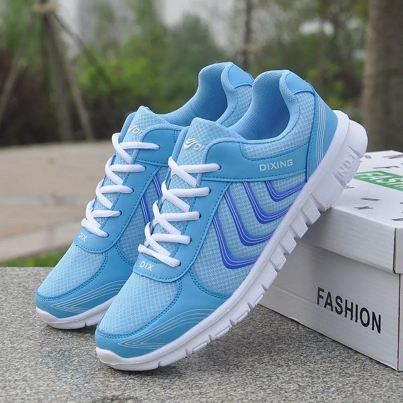 Sneakers women shoes mesh white casual shoes