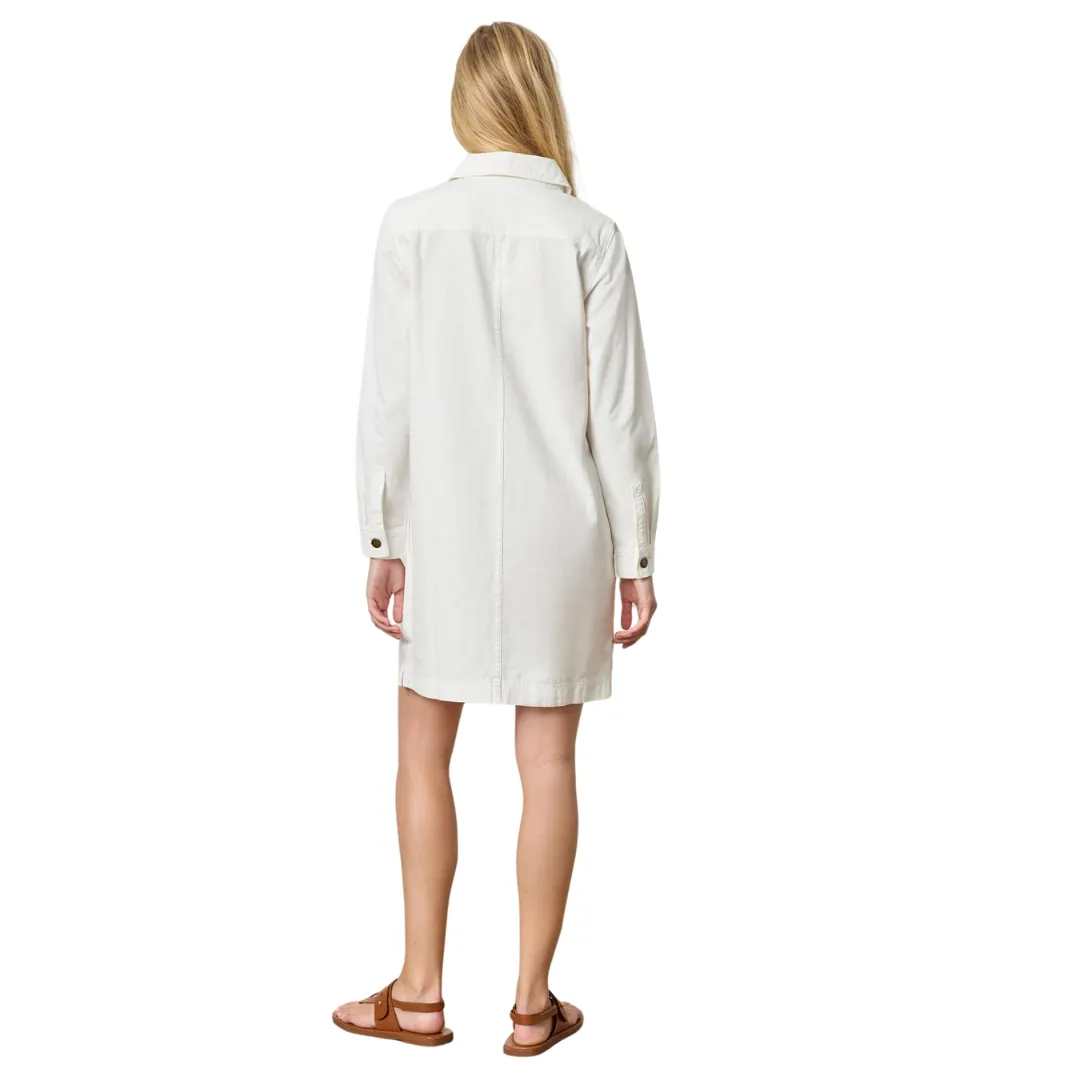 Split Neck Collared Dress